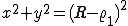 latex: \large x^2+y^2=(R-\varrho_{1})^{2}