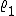 latex: \large \varrho_{1}
