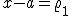 latex: \large x-a=\varrho_{1}