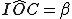 latex: \large I\hat{O}C = \beta